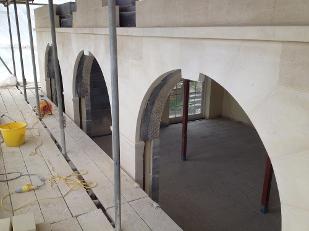 Archways dressed down in situation.